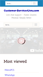 Mobile Screenshot of customer-service-live.com